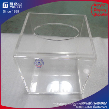 Specialized Factory Supply Square Tissue Box with Lid